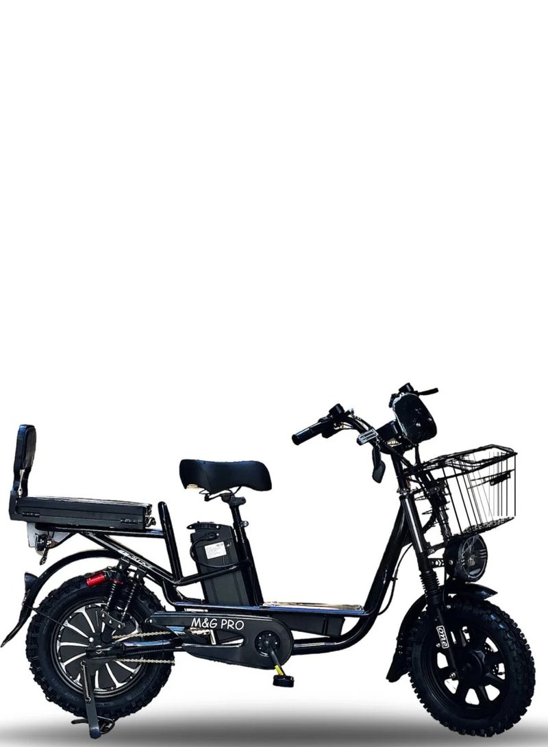 StarKids 16 Inch High Performance Electric Bike With Mountain Bike And Tire, Powerful 60V 15000W Battery, Information Screen, Bluetooth, Remote Control, Front And Rear Signals For Safe And Modern Driving - Image 1