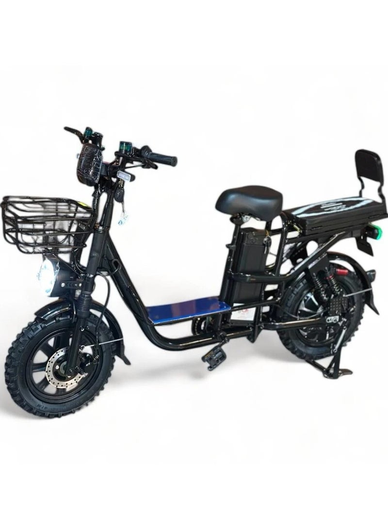 StarKids 16 Inch High Performance Electric Bike With Mountain Bike And Tire, Powerful 60V 15000W Battery, Information Screen, Bluetooth, Remote Control, Front And Rear Signals For Safe And Modern Driving - Image 2