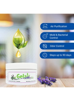 Gelair Gelair Air Purifying Tubs with Tea Tree Oil  250ml Lavender Scent - TLAV250  - Image 3