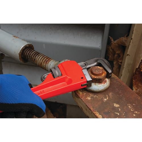 Performance Tool W1136 4pc Heavy-Duty Adjustable Straight Pipe Wrench (8, 10, 14 & 24-Inch) - Image 4