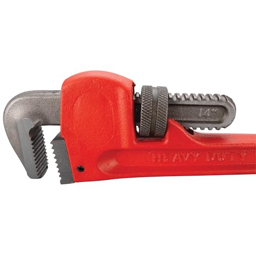 Performance Tool W1136 4pc Heavy-Duty Adjustable Straight Pipe Wrench (8, 10, 14 & 24-Inch) - Image 3