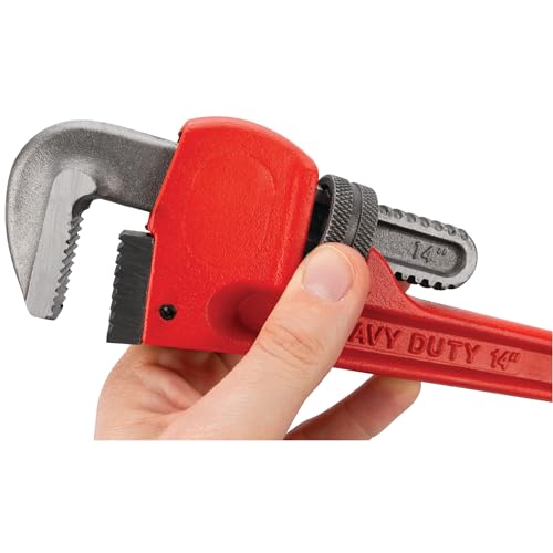 Performance Tool W1136 4pc Heavy-Duty Adjustable Straight Pipe Wrench (8, 10, 14 & 24-Inch) - Image 5