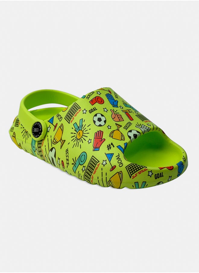 CUBS Open Toe Neon Green Football  - Image 2