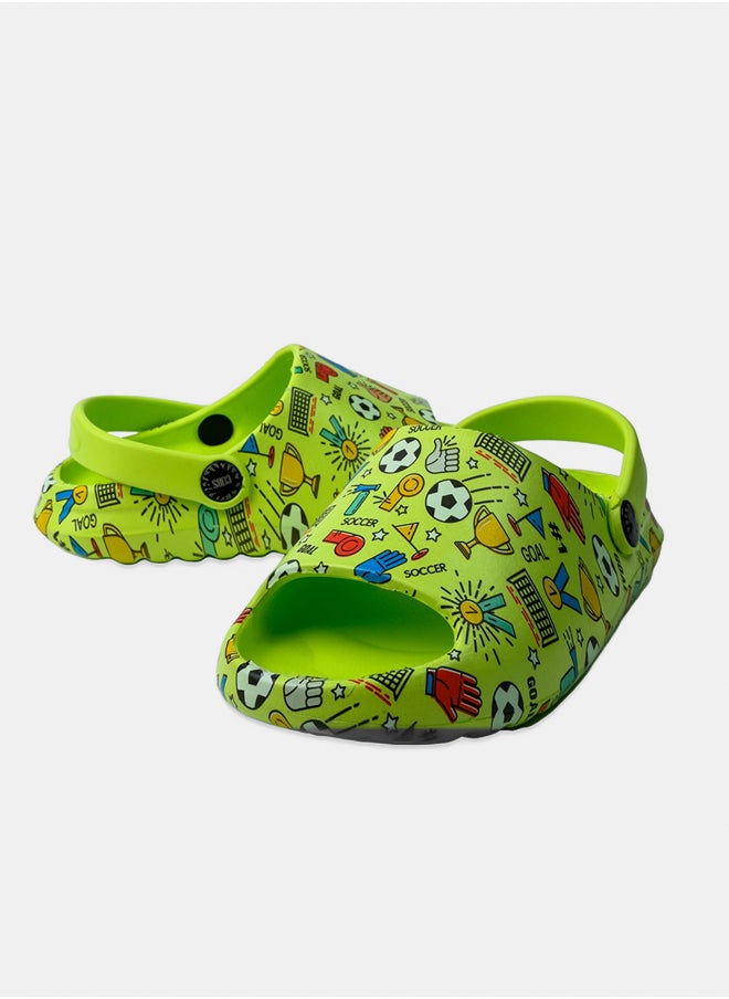 CUBS Open Toe Neon Green Football  - Image 4