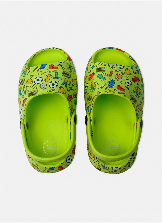 CUBS Open Toe Neon Green Football  - Image 3