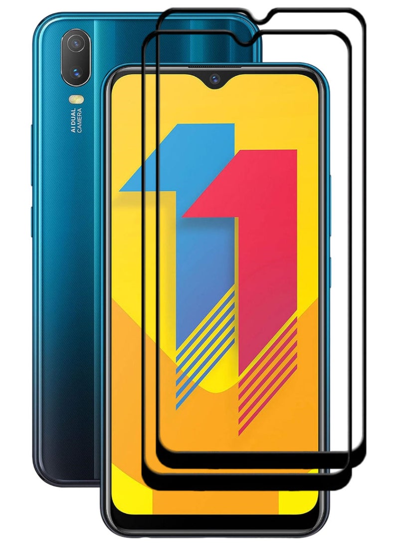 ACLIX 2 Pieces Antistatic ESD Dustproof Premium Quality High Definition Tempered Glass Screen Protector Designed For vivo Y11 (2019) - Image 1