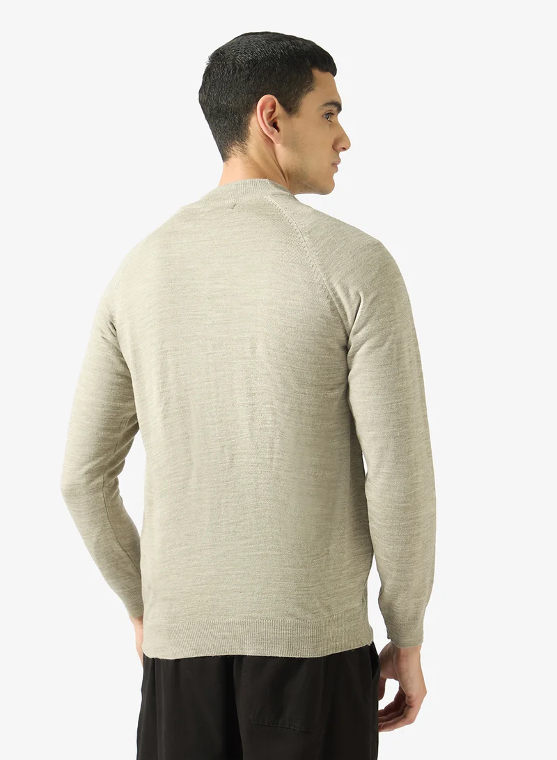 Robert Wood  Casual Turtle Neck Pullover Sweater for Men | Best Price UAE