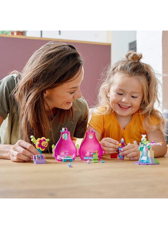 LEGO Trolls World Tour Poppy’s Pod 41251 Trolls Playhouse Building Kit with Poppy Troll Minifigure, New 2020 (103 Pieces) - Image 3