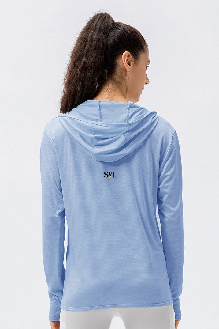 SVL Women's Lightweight Sports Jacket - Light Blue - SVL - Image 4