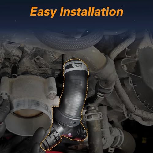KPALAG Engine Heater Hose T-Connector Pipe with Engine Radiator Coolant Hose O-Ring Seal Set Compatible with Ford F-150 Mustang Lincoln Mark Replace # DR3Z-8566-A - Image 5