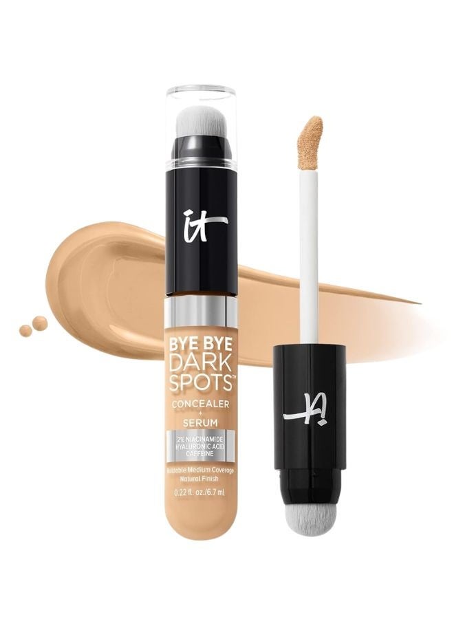 IT Cosmetics Bye Bye Dark Spots Concealer + Serum with Niacinamide & Hyaluronic Acid Light Warm 23 – Buildable Hydrating Coverage, 0.22 oz / 6.7 mL - Image 1