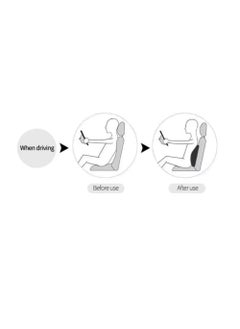 Generic Ergonomic Memory Foam Lumber Support Pillow - Back Pain Relief for Office, Car, Gaming Chair  - Image 5
