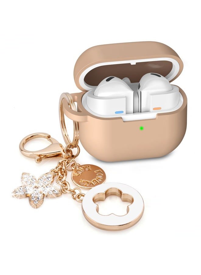 VISOOM Case for Samsung Galaxy Buds 3/3 Pro - Silicone Earbuds Case with Accessories - Wireless Charging Compatible - Perfect for Travel, Sports/Workout - Image 1