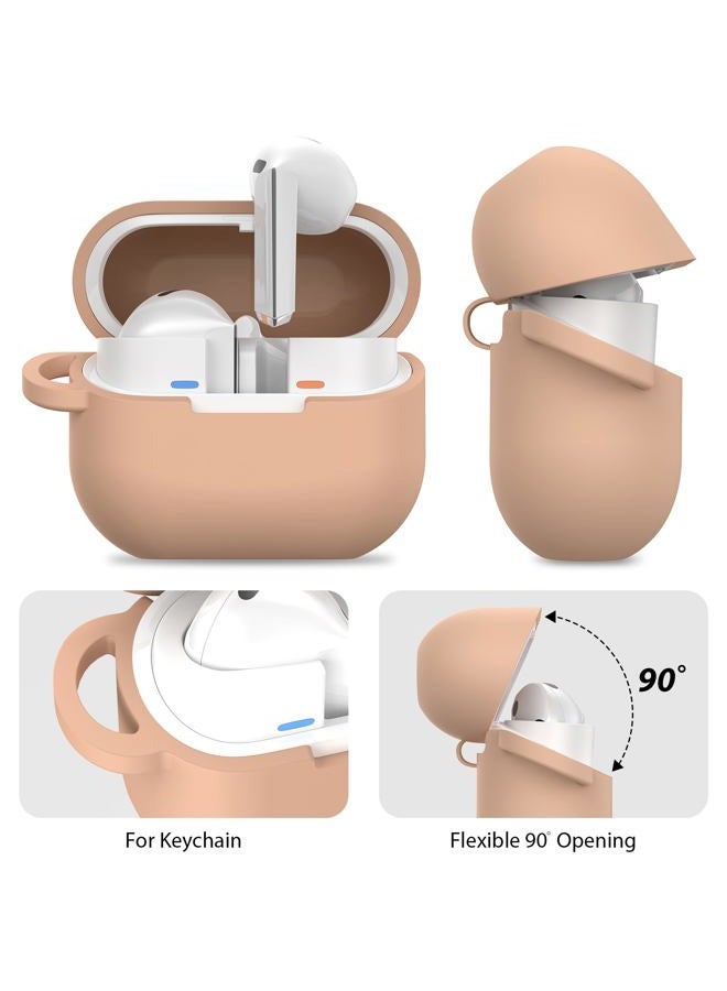 VISOOM Case for Samsung Galaxy Buds 3/3 Pro - Silicone Earbuds Case with Accessories - Wireless Charging Compatible - Perfect for Travel, Sports/Workout - Image 2