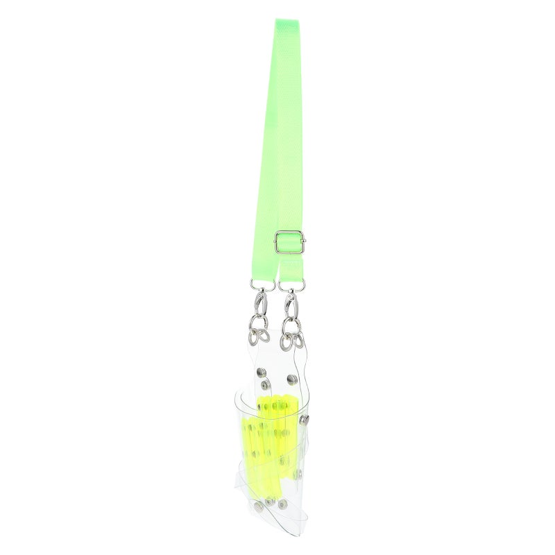 Barber Scissors Bag Waist Pack Transparency PVC Hair Scissors Bag for Storage - Image 1