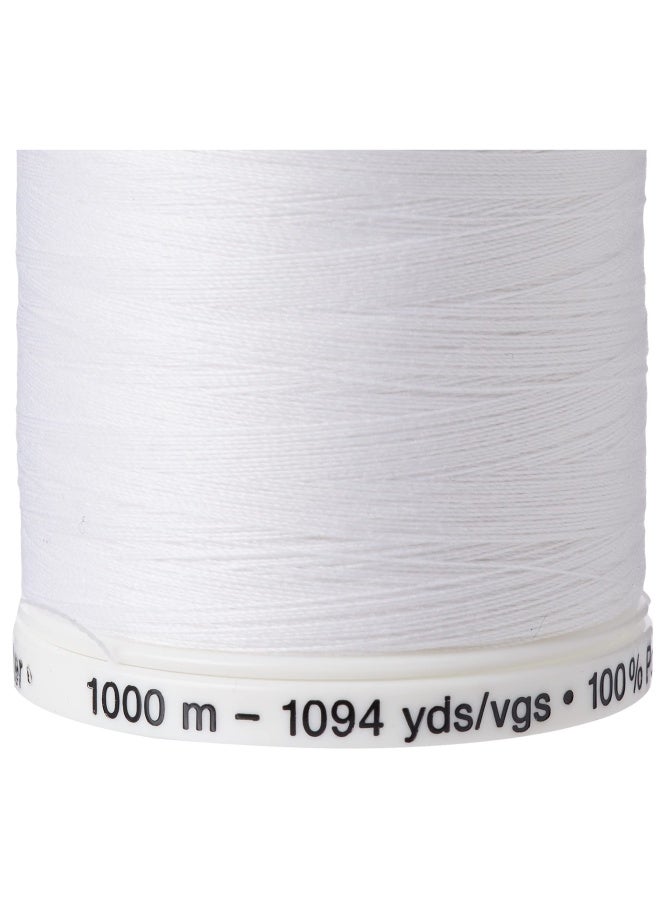 Gutermann Sew-All Thread, Polyester, White, 1000 m - Image 2