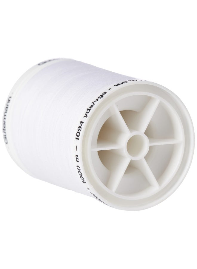 Gutermann Sew-All Thread, Polyester, White, 1000 m - Image 3