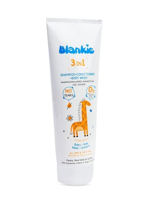 3 In 1 Shampoo & Conditioner& Body Wash 200 Ml