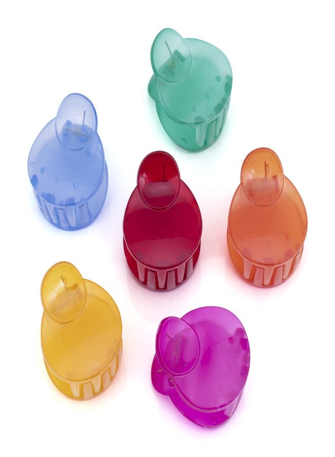 سوكهي مشابك شعر فراشة حصرية من سوخي، إكسسوارات شعر للنساء والفتيات (عبوة من 6 قطع) (المقاس: متوسط) (Skr70527)، متعددة الألوان - Image 1