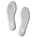 LTOHOE Memory Foam Insoles for Men Replacement Shoe Inserts for Running Shoes Hiking Shoes Sneaker Cushion Shoe Insoles Shock Absorbing for Foot Pain Relief Comfort Inner Soles Men 8mm Gray US 10 - Image 1