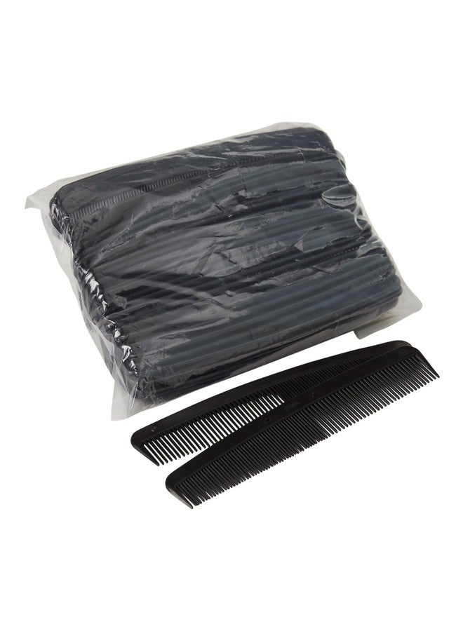 McKesson Plastic Hair Comb, Single Patient Use, Black, 7 in, 36 Count - Image 1