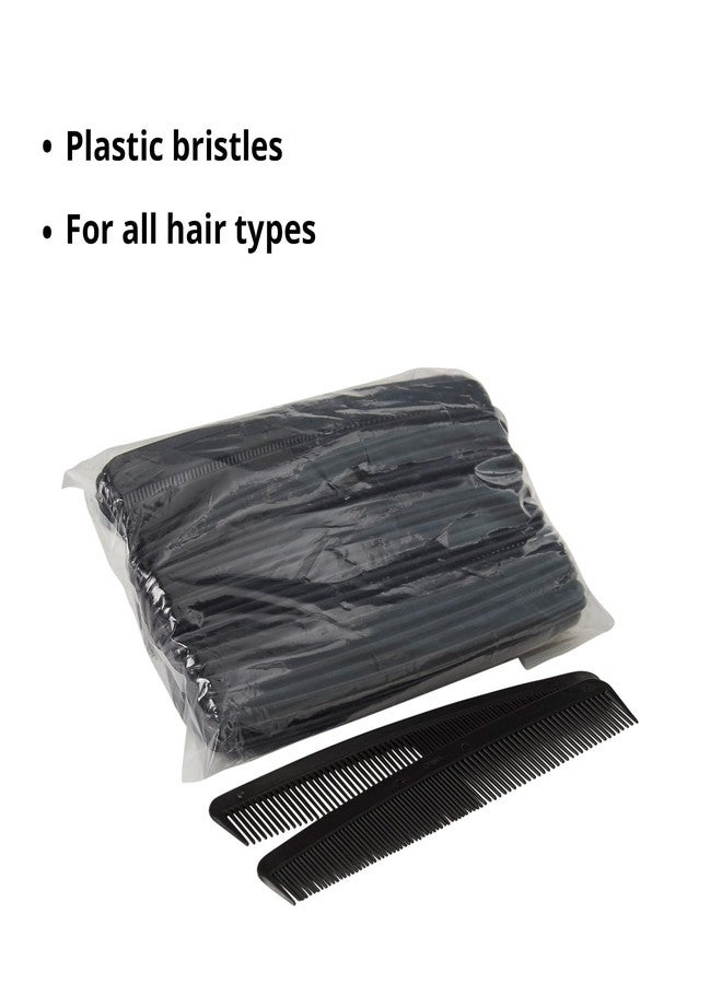 McKesson Plastic Hair Comb, Single Patient Use, Black, 7 in, 36 Count - Image 5
