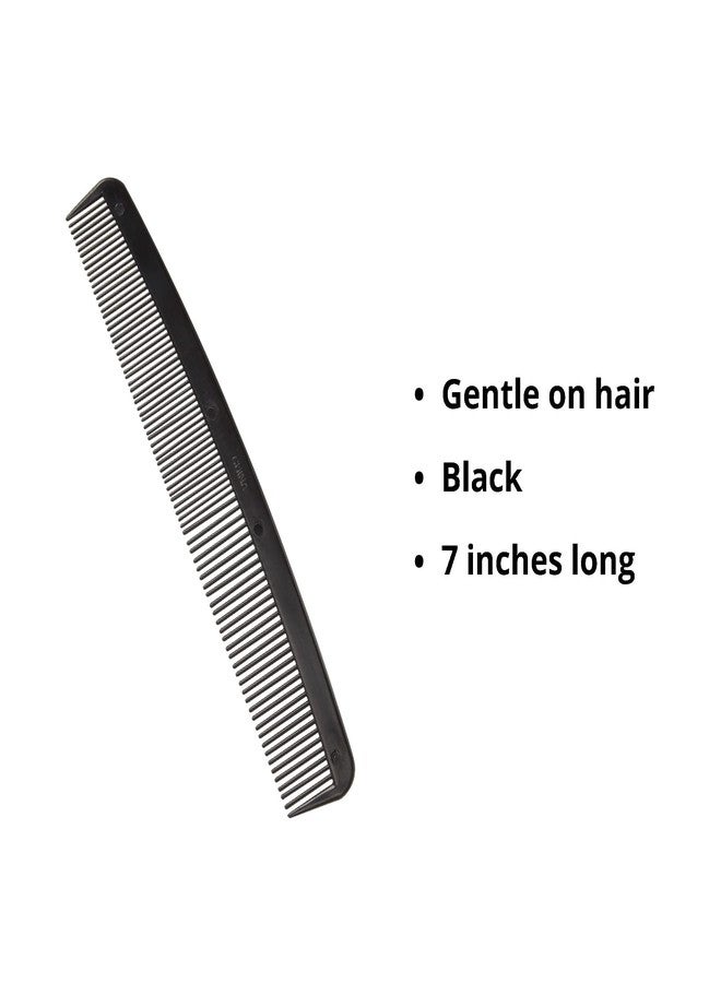 McKesson Plastic Hair Comb, Single Patient Use, Black, 7 in, 36 Count - Image 3