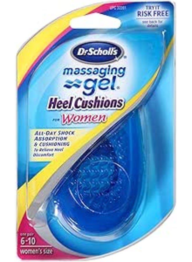 general Dr.scholls Heel Cushions With Massaging Gel Comfort and energy womens 1 pair