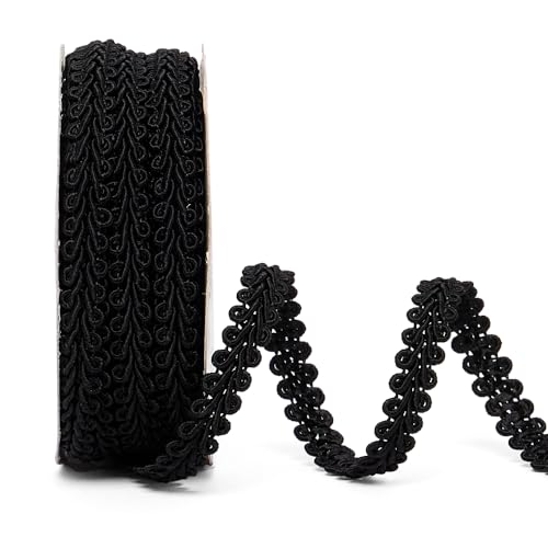 Paper Mart Black Gimp Braid Trim 3/8" X 10 Yards - Image 5