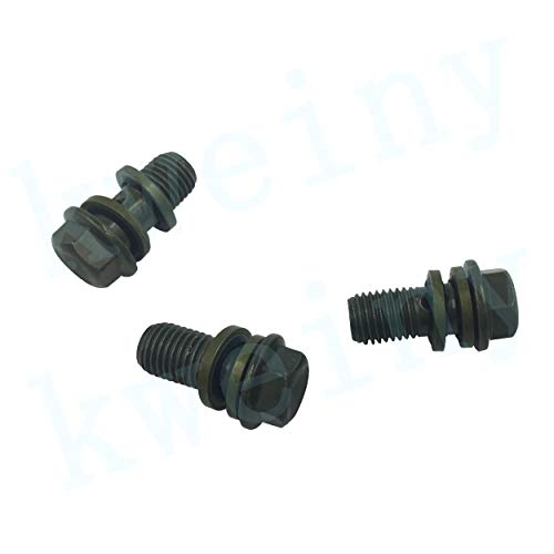 kweiny Motorcycle Hydraulic Brake Line Tee Hose Connector 3 Way Adapter with M10 Banjo Bolt(Circular Shape) - Image 4