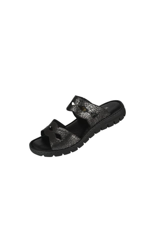 Josef Seibel - Josef Seibel Ladies Flat Sandals 93466-AR524730 Platin - Image 1