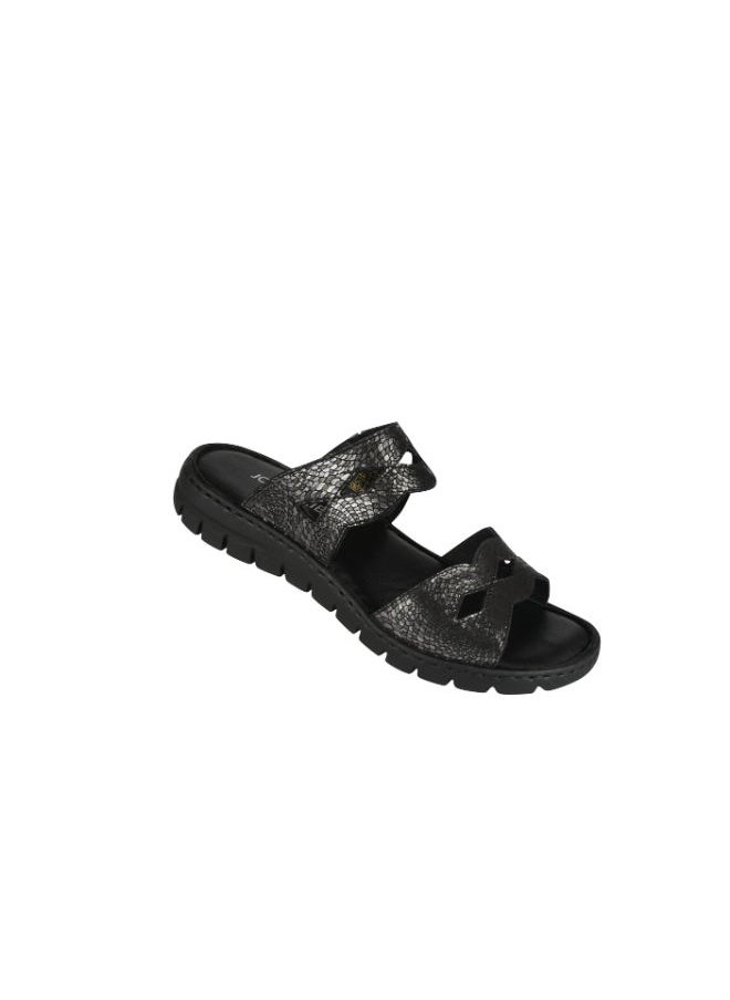 Josef Seibel - Josef Seibel Ladies Flat Sandals 93466-AR524730 Platin - Image 1