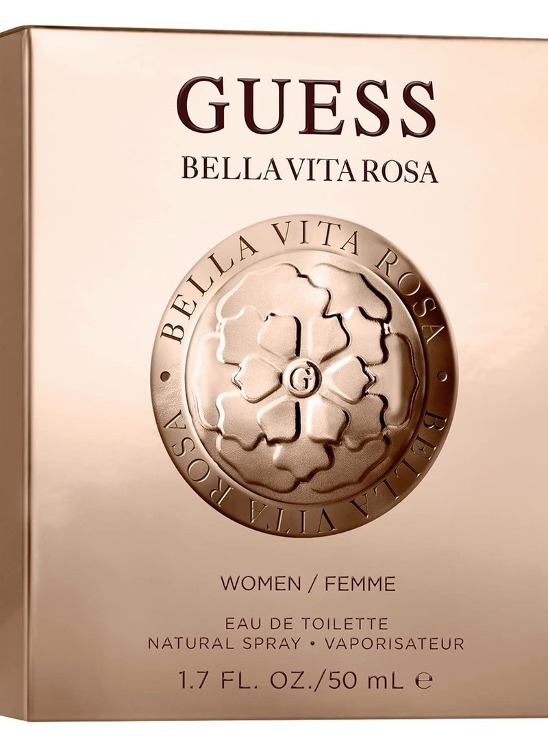 Guess Bella Vita Rosa Eau de Toilette, 1.7 Fl Oz - Image 2