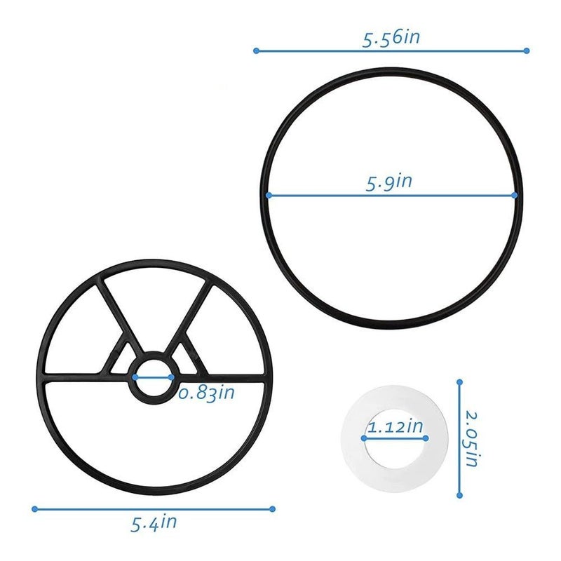 طقم حلقات O-Ring Hayward Variflo XL لمرشح الرمل سلسلة Pro S210T S244T - Image 5