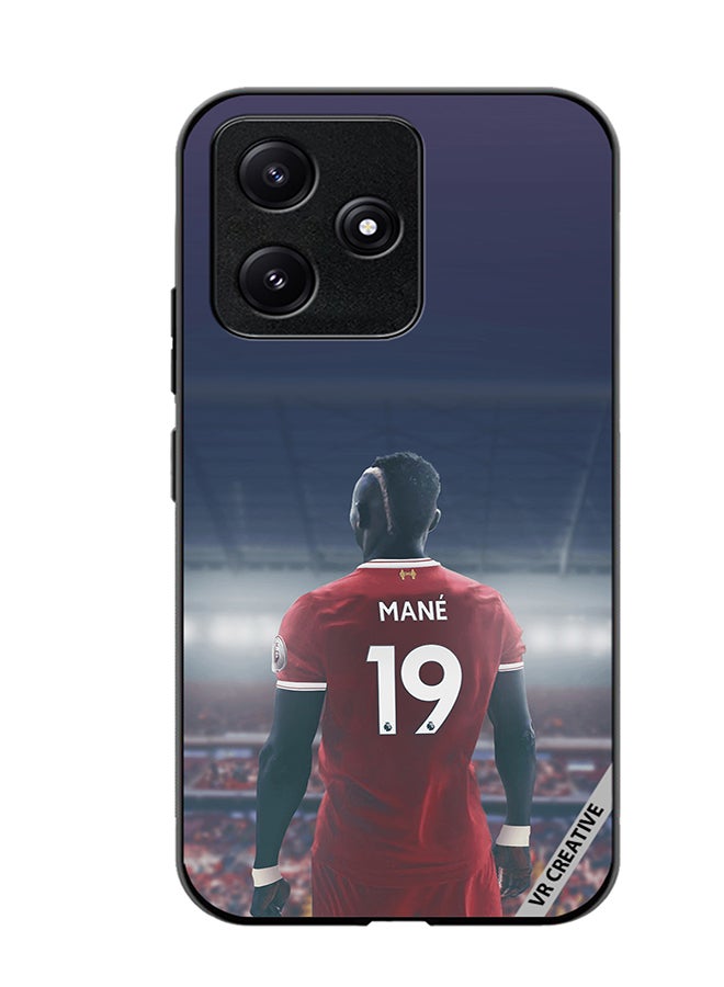 VR CREATIVE Protective Case Cover For Xiaomi Poco M6 Pro 5G Sadio Mane Design Multicolour - Image 1