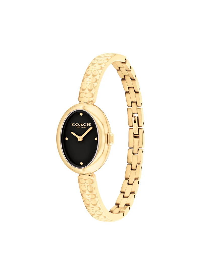 COACH Sammy Steel Strap Analog Watch