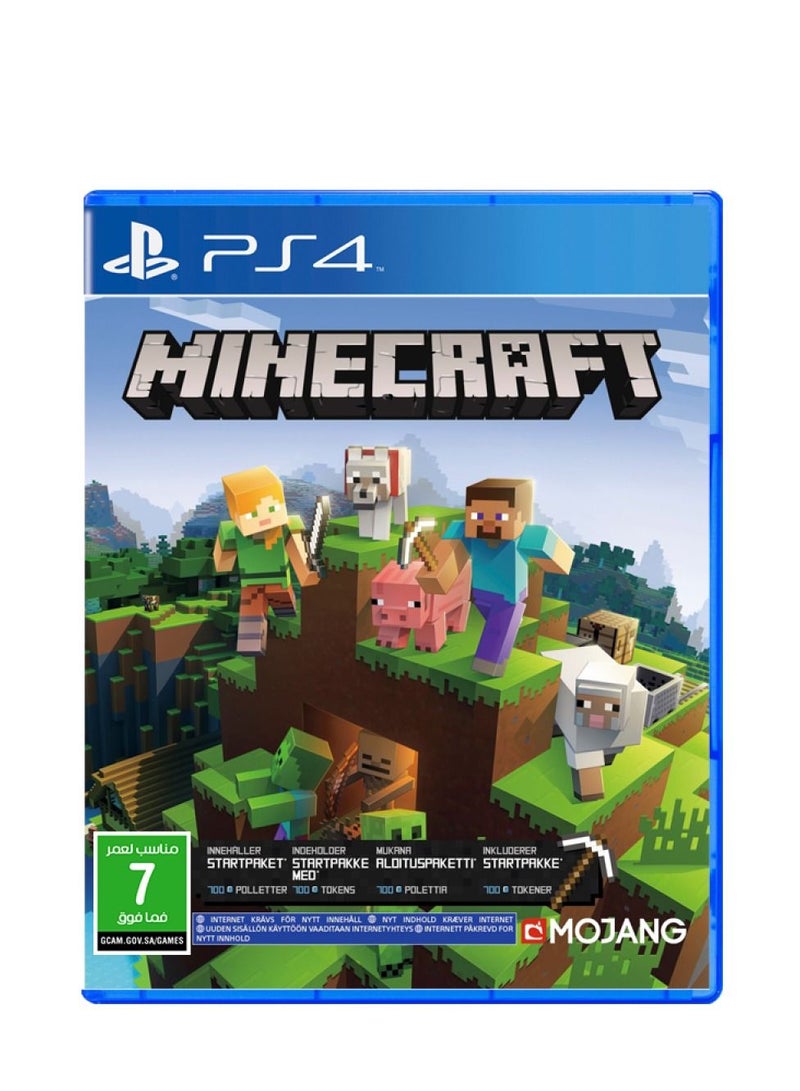PlayStation لعبة Minecraft - نسخة المملكة العربية السعودية - Adventure - بلاي ستيشن 4 (PS4) - Image 1