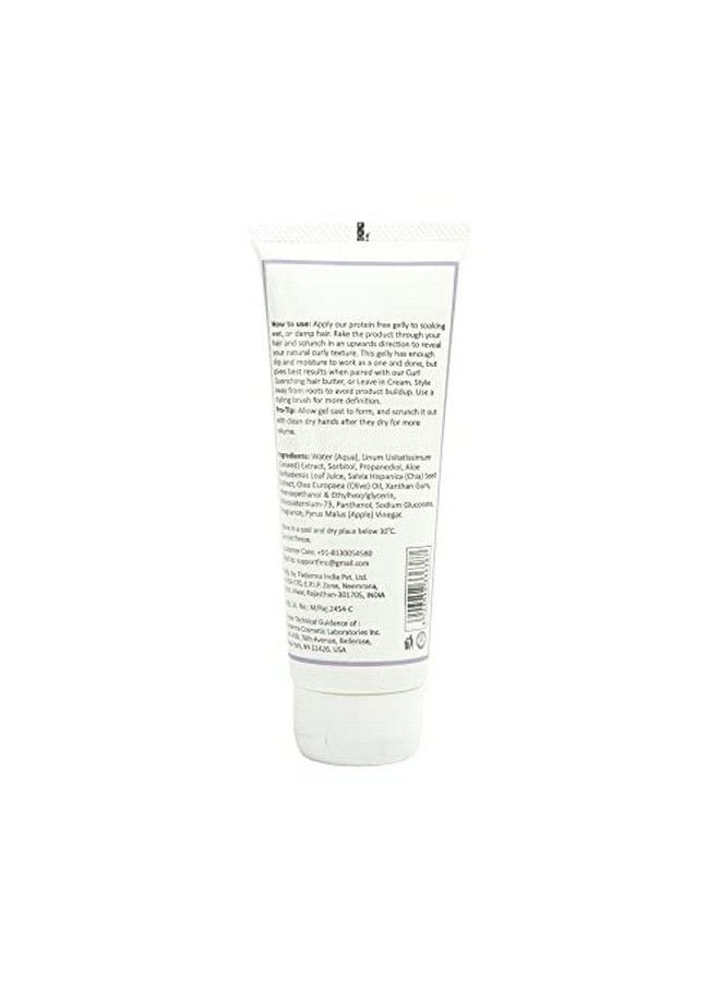 Fix My Curls Curl Quenching Flaxseed Gelly For Styling Curly And Wavy Hair Cruelty Free N Frizz Control Hard Hold & High Definition Hair Gel (100Gm)  - Image 3