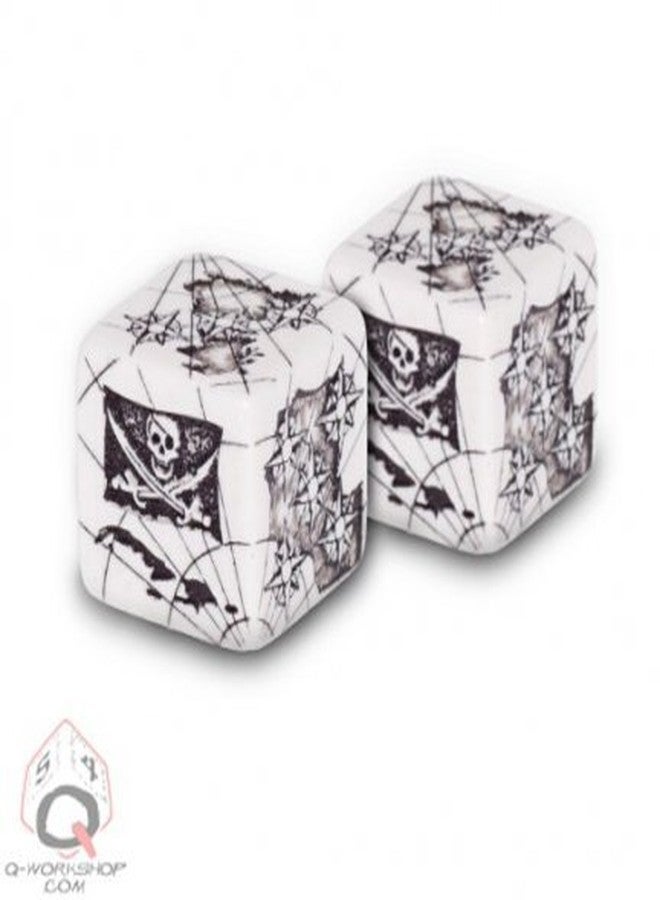 Q WORKSHOP Q-Workshop Pirate Dice & Bag (2+1), Dice and Bag Accessory for Strategy Board Game, for 1+ Players and Ages 14+, Steve Jackson Games - Image 2