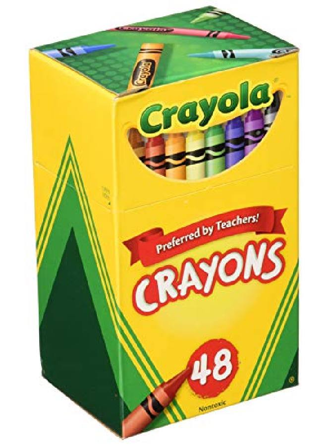 Crayola 48 قطعة من الأقلام الشمعية (عبوة من 2) - Image 2