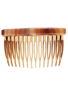 France Luxe Basic Side Comb Caramel Horn  - Image 2