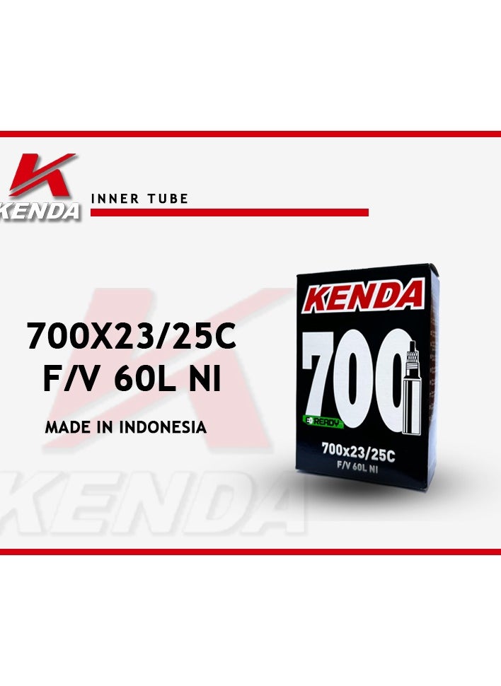 KENDA Kenda inner tube size 700x23/25c FV 60L Indonesia  - Image 1