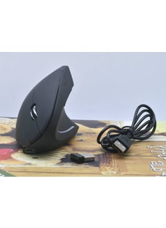 Ergonomic Wireless Optical Mouse with Adjustable DPI and USB Receiver Wireless Charging Edition