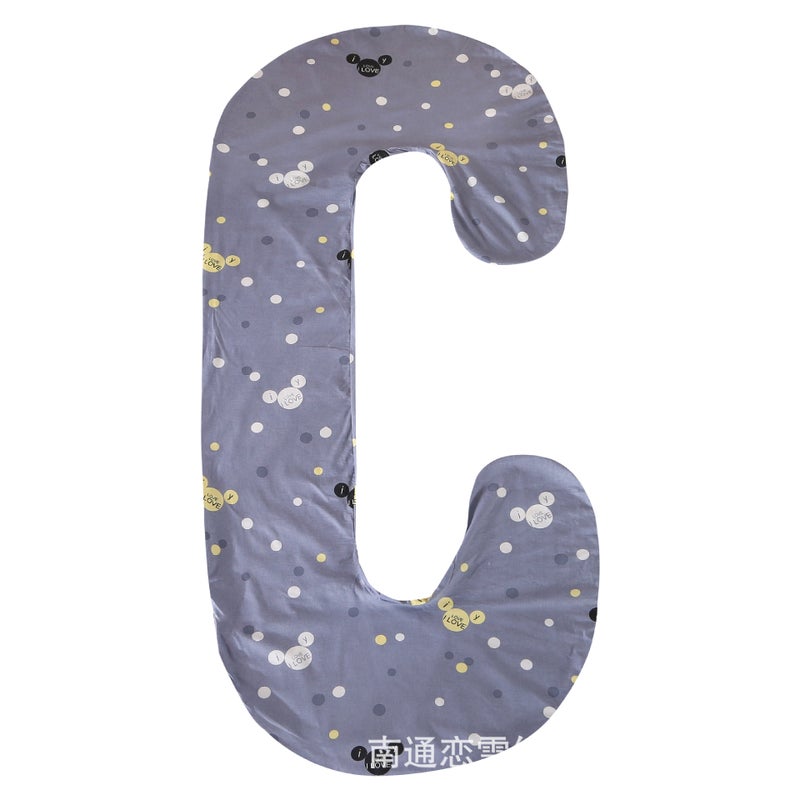 Pregnancy Pillow C-Shaped Waist Support Side Sleeping Pillowcase Independent Site Manufacturer Specializes In Supplying During Pregnancy - Image 5
