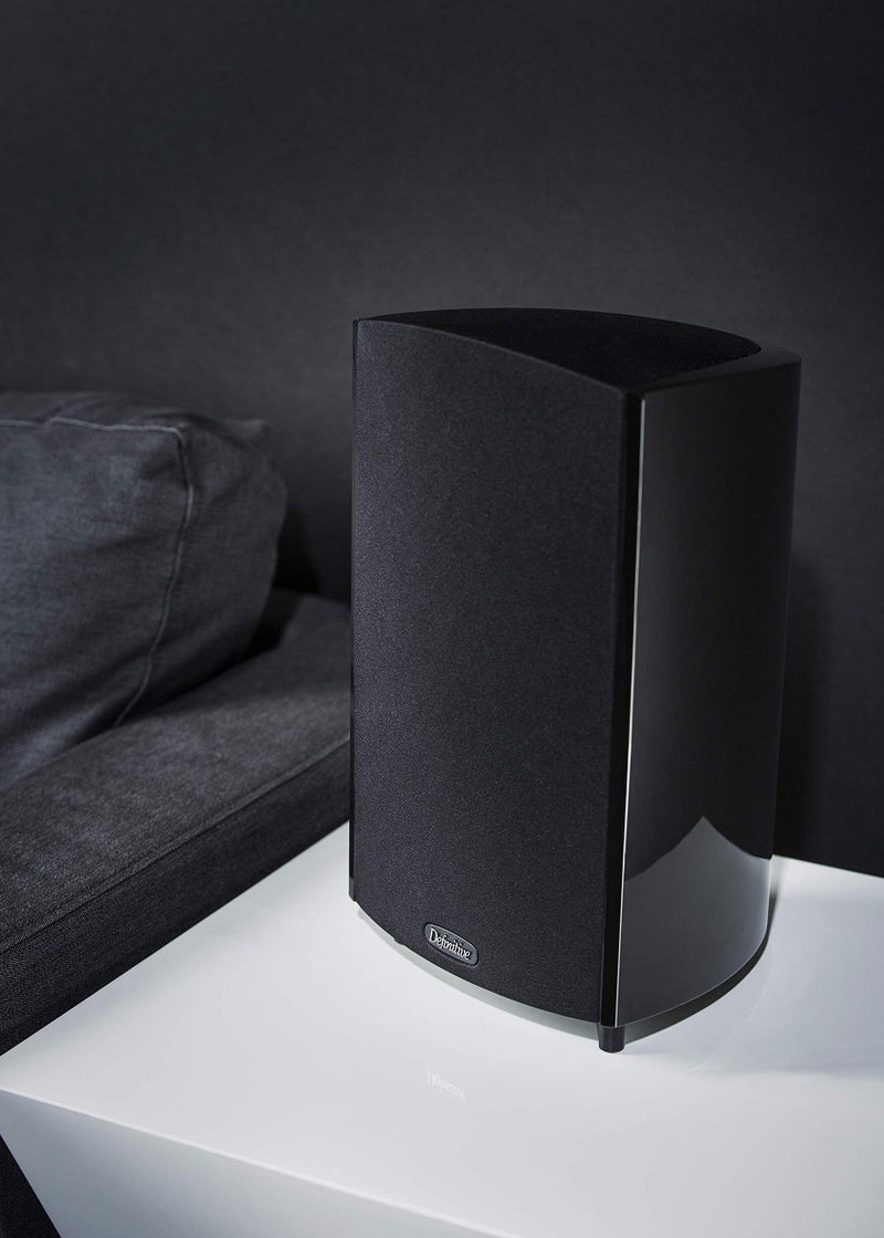 Definitive Technology ProMonitor 1000 2-Way Satellite or Bookshelf Speaker for Home Theater Speaker/Surround Sound System (Single, Black) - Image 2