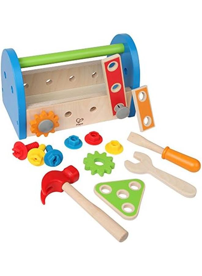 هيب صندوق أدوات وإكسسوارات خشبية من فيكس إت للأطفال بعمر 3 سنوات - Image 4