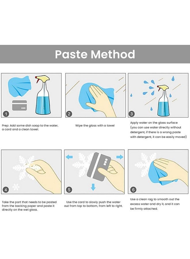 HASTHIP® 4 Sheets Halloween Decorations Window Sticker Silhouette Large Spooky Ghost Devil Halloween Window Clings For Glass Windows Door Wall Halloween Window Decor Party Supplies - Image 3