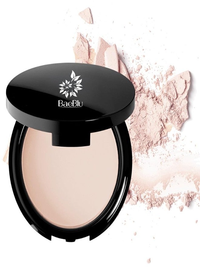 BaeBlu Organic Setting Powder | Non-Toxic, Vegan, Cruelty-Free, Talc-Free, Lightweight + Long Lasting for All Skin Types, Invisible Medium - Image 1
