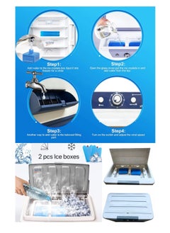 Wtrtr Wtrtr 120L big Air Cooler，550W Evaporative Air Cooler, Equipped with Ice Box Technology, 3 Wind Speed| Left, Right, Up and Down Swing, Ideal for Home and Office  - Image 5