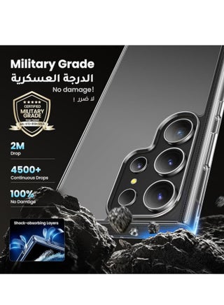 Samsung Galaxy S23 Ultra Case 5G Matte Clear (6.8 inch), Zero-Fingerprints Anti-scratch Matte Back Cover, Slim and Soft TPU S23 Ultra Protector, Full Coverage Drop Proof for Samsung S23 Ultra - view 4